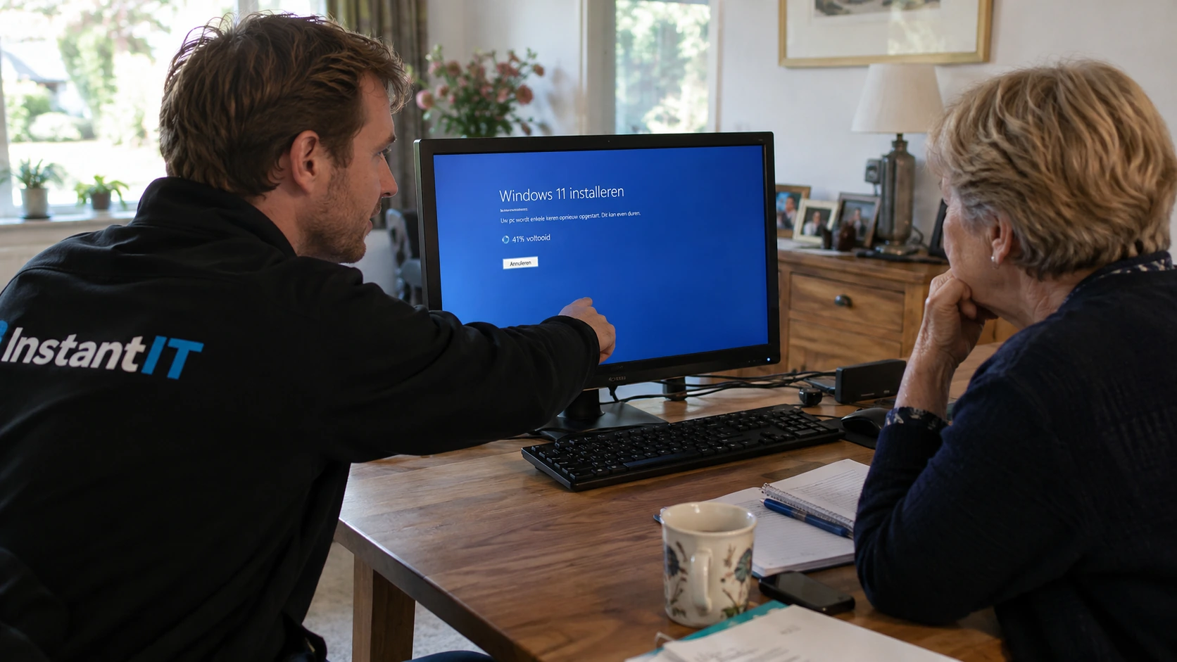 Computer onderzocht na bankfraude en Windows opnieuw geïnstalleerd