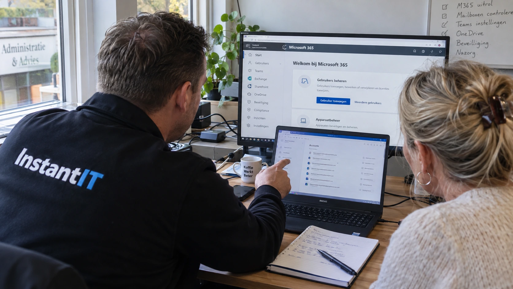 Microsoft 365 Business Premium ingericht zonder bestaande mailboxen te vergeten